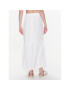 BDG Urban Outfitters Макси пола BDG BAGGY LINEN SKIRT 76472083 Бял - Pepit.bg