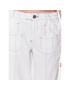 BDG Urban Outfitters Текстилни панталони BDG DENIM Y2K WHITE 76473123 Бял Relaxed Fit - Pepit.bg