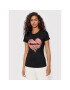 Bench Тишърт Love Heart 120730 Черен Regular Fit - Pepit.bg