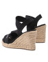 Big Star Shoes Еспадрили JJ274976 Черен - Pepit.bg