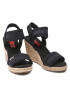 Big Star Shoes Еспадрили JJ274976 Черен - Pepit.bg