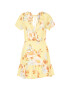 Billabong Лятна рокля First Sight W3DR15BIP1 Жълт Regular Fit - Pepit.bg