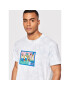 Billabong Тишърт SIMPSONS Couch Gag C1SS74 BIP2 Бял Regular Fit - Pepit.bg
