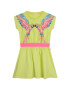 Billieblush Плетена рокля U12807 Жълт Regular Fit - Pepit.bg