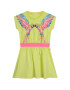 Billieblush Плетена рокля U12807 Жълт Regular Fit - Pepit.bg