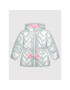 Billieblush Пухено яке U16302 Сребрист Regular Fit - Pepit.bg