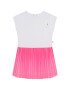 Billieblush Рокля U12799 Бял Regular Fit - Pepit.bg