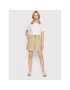 Birgitte Herskind Шорти от плат Brown 4340610 Бежов Relaxed Fit - Pepit.bg