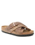 Birkenstock Чехли Lugano 1015498 Кафяв - Pepit.bg