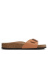 Birkenstock Чехли Madrid 1025050 Кафяв - Pepit.bg