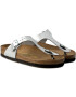 Birkenstock Джапанки Gizeh 0043851 Сребрист - Pepit.bg