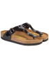 Birkenstock Джапанки Gizeh 043661 Черен - Pepit.bg