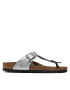 Birkenstock Джапанки Gizeh Bs 0043853 Сребрист - Pepit.bg