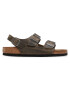 Birkenstock Сандали Milano Bs 1019336 Зелен - Pepit.bg