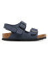 Birkenstock Сандали Milano Hl 1018742 Тъмносин - Pepit.bg