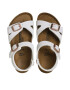 Birkenstock Сандали Rio 1024374 Бял - Pepit.bg