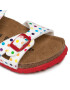 Birkenstock Сандали Rio Kids Rivet Logo 1021698 Бял - Pepit.bg