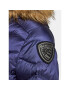 Blauer Пухено яке 23WBLDC03093 Виолетов Regular Fit - Pepit.bg
