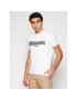 Blauer Тишърт Striped 21SBLUH02334 004547 Бял Regular Fit - Pepit.bg