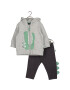 Blue Seven Анцуг 422191 X Сив Regular Fit - Pepit.bg