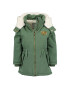 Blue Seven Парка 795684 Зелен Regular Fit - Pepit.bg
