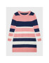 Blue Seven Плетена рокля 773631 Розов Regular Fit - Pepit.bg