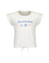 Blue Seven Тишърт 502737 X Бял Regular Fit - Pepit.bg