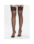 Bluebella Дамски силиконови чорапи Hold Ups 41458-BK Черен - Pepit.bg