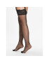 Bluebella Дамски силиконови чорапи Hold Ups 41458-BK Черен - Pepit.bg