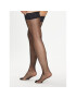 Bluebella Дамски силиконови чорапи Lace 41450-BK Черен - Pepit.bg