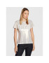 Blugirl Blumarine Тишърт RF2213-J6559 Сребрист Regular Fit - Pepit.bg