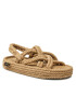 Bohonomad Сандали Bodrum Platform Sandal BOD.0012.PRS Бежов - Pepit.bg