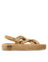 Bohonomad Сандали Bodrum Platform Sandal BOD.0012.PRS Бежов - Pepit.bg