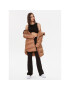 Bomboogie Пухено яке CW 6630 T MNA3 Кафяв Regular Fit - Pepit.bg