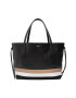 Boss Дамска чанта Addison Shopper 50468801 Черен - Pepit.bg
