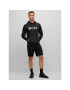 Boss Спортни шорти Headlo Mirror 50486858 Черен Regular Fit - Pepit.bg