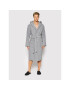 Boss Халат Logo Terry Robe 50460341 Сив - Pepit.bg