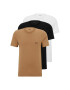 Boss Комплект 3 тишърти 50475286 Бежов Regular Fit - Pepit.bg