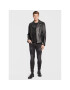 Boss Кожено яке 50494272 Черен Regular Fit - Pepit.bg
