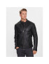 Boss Кожено яке 50505031 Черен Slim Fit - Pepit.bg