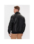 Boss Кожено яке Jolulu 50504095 Черен Relaxed Fit - Pepit.bg