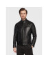 Boss Кожено яке Malton 1 50476447 Черен Slim Fit - Pepit.bg