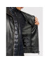 Boss Кожено яке Martes 50464945 Черен Regular Fit - Pepit.bg