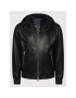 Boss Кожено яке Martes 50464945 Черен Regular Fit - Pepit.bg