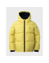 Boss Пухено яке J26488 S Жълт Regular Fit - Pepit.bg