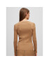 Boss Пуловер 50493904 Кафяв Slim Fit - Pepit.bg