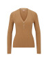 Boss Пуловер 50493904 Кафяв Slim Fit - Pepit.bg