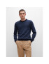 Boss Пуловер Leugenio 50477382 Тъмносин Regular Fit - Pepit.bg