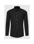Boss Риза Hank 50464149 Черен Slim Fit - Pepit.bg