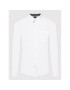 Boss Риза Reid_24P 50468322 Бял Slim Fit - Pepit.bg